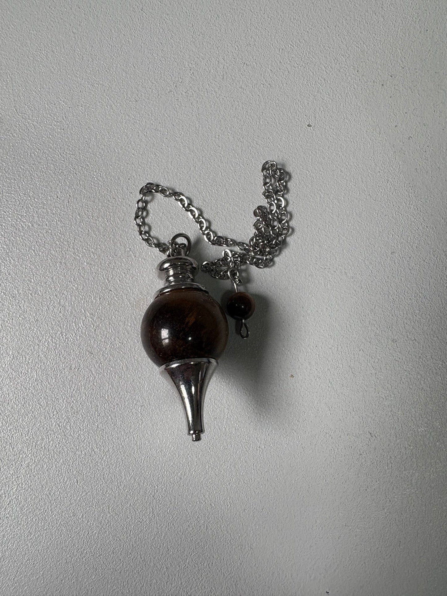 Pendule Œil de Tigre Sphère