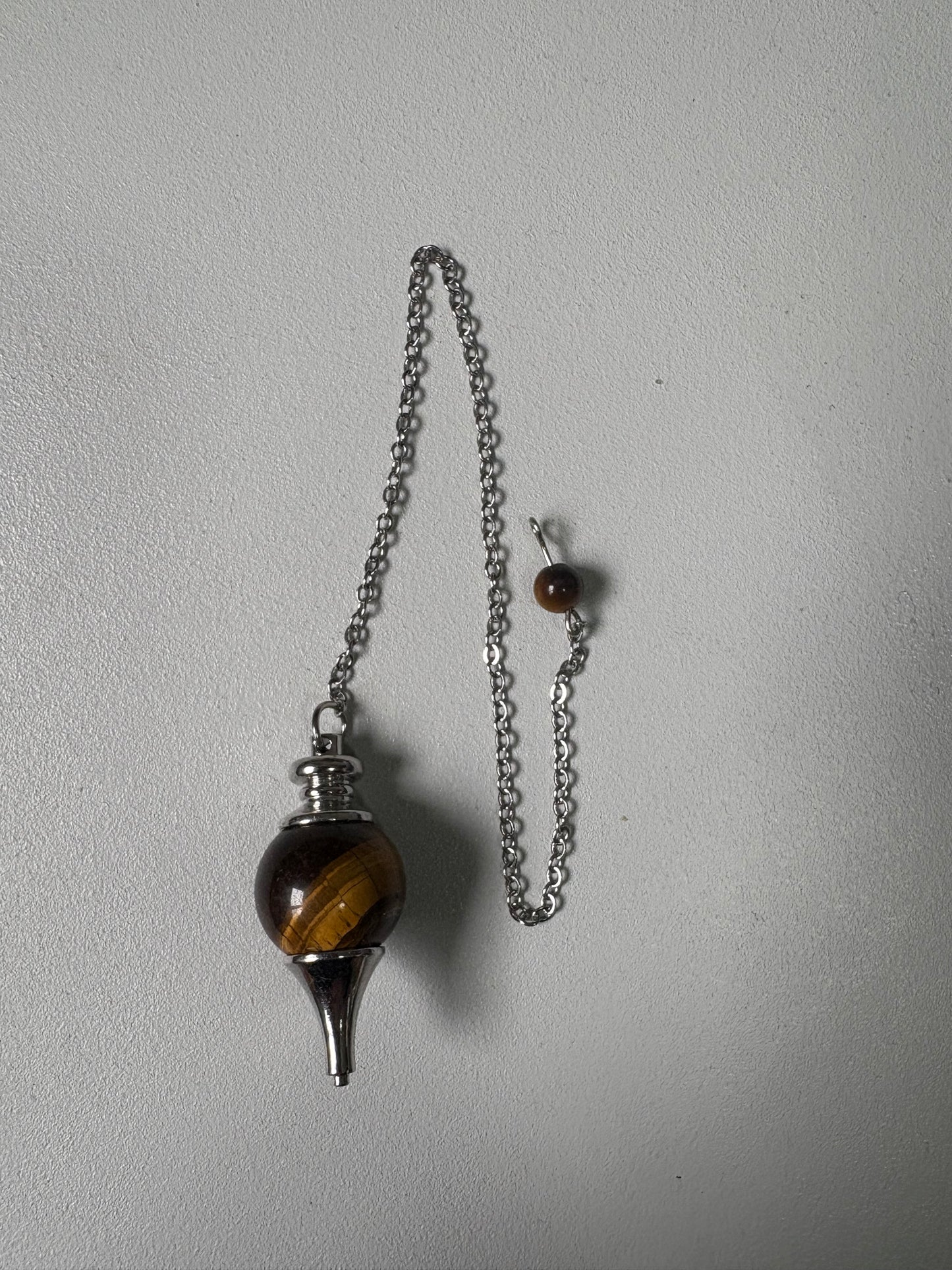 Pendule Œil de Tigre Sphère