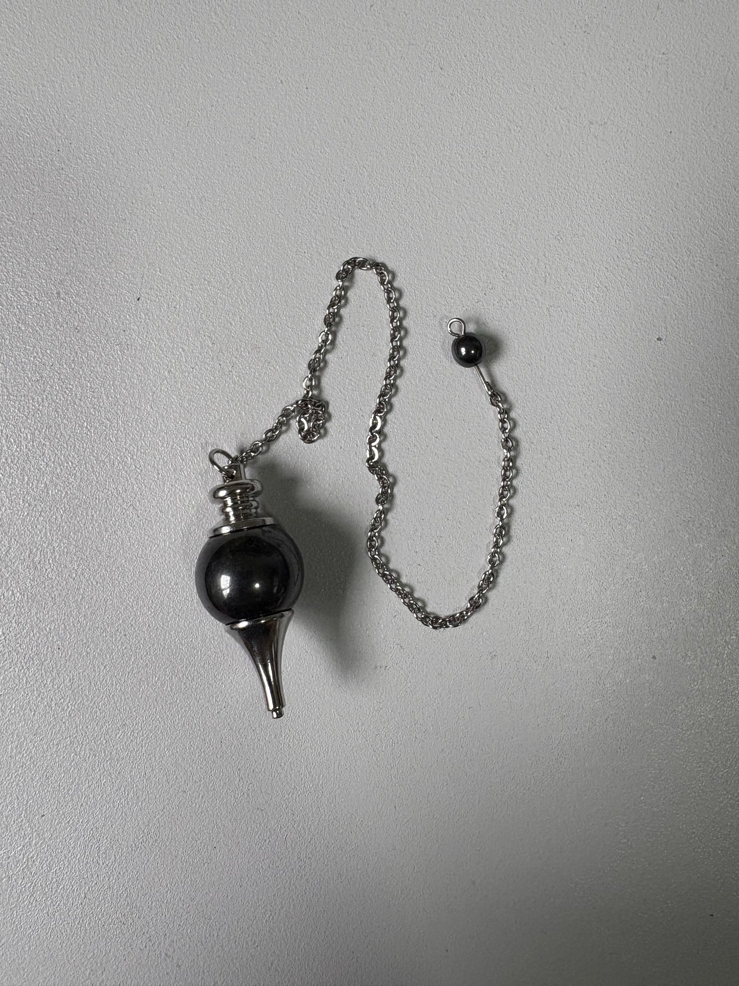 Pendule Hématite Sphère
