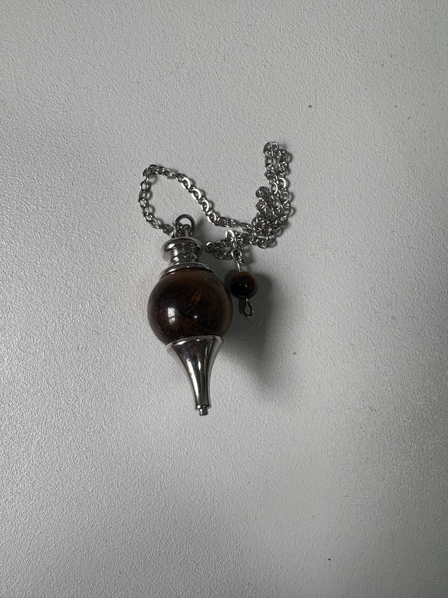 Pendule Œil de Tigre Sphère