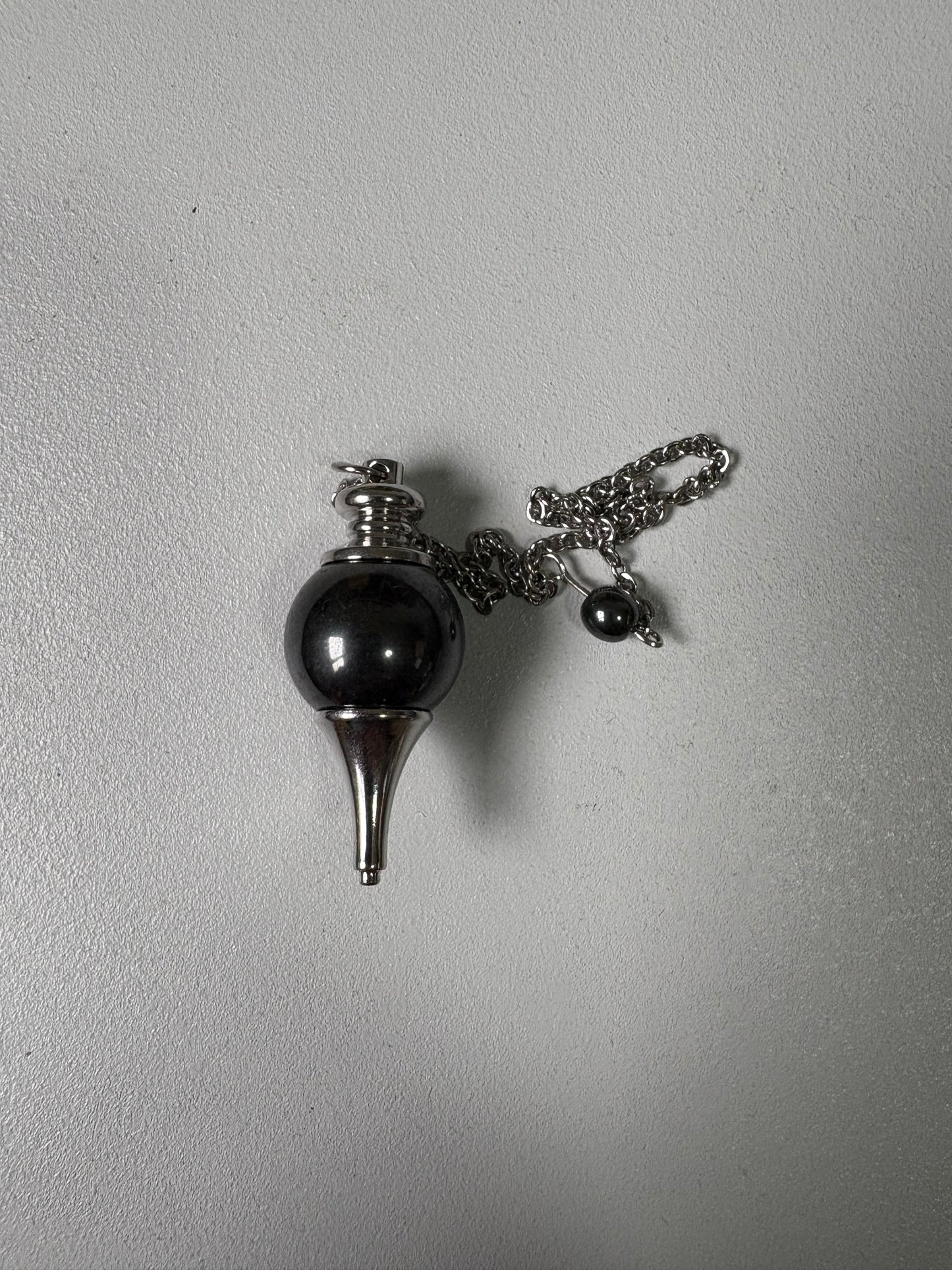 Pendule Hématite Sphère