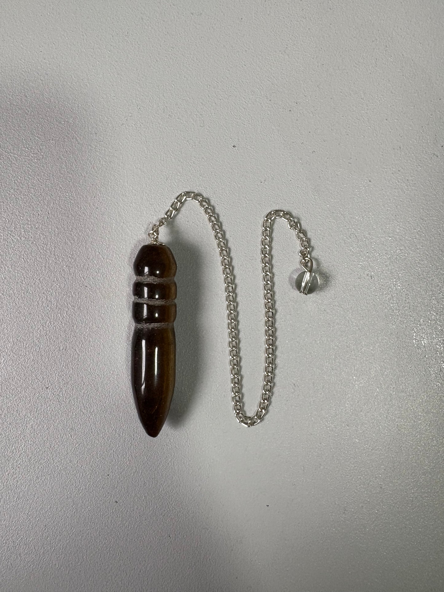 Pendule de Radiesthésiste Œil de Tigre Égyptien