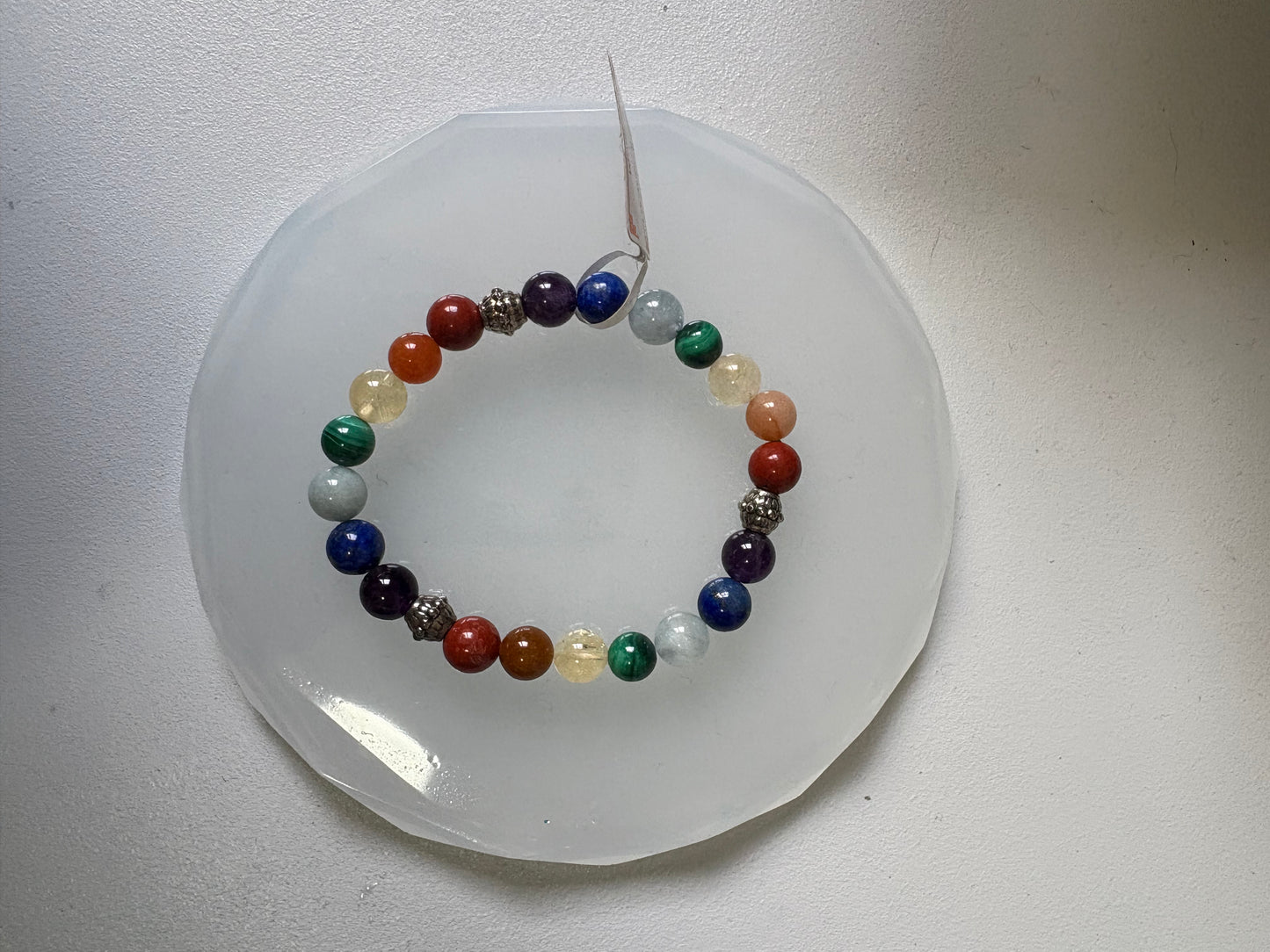 Bracelet 7 Chakras PREMIUM 1 Mix perles 8 mm