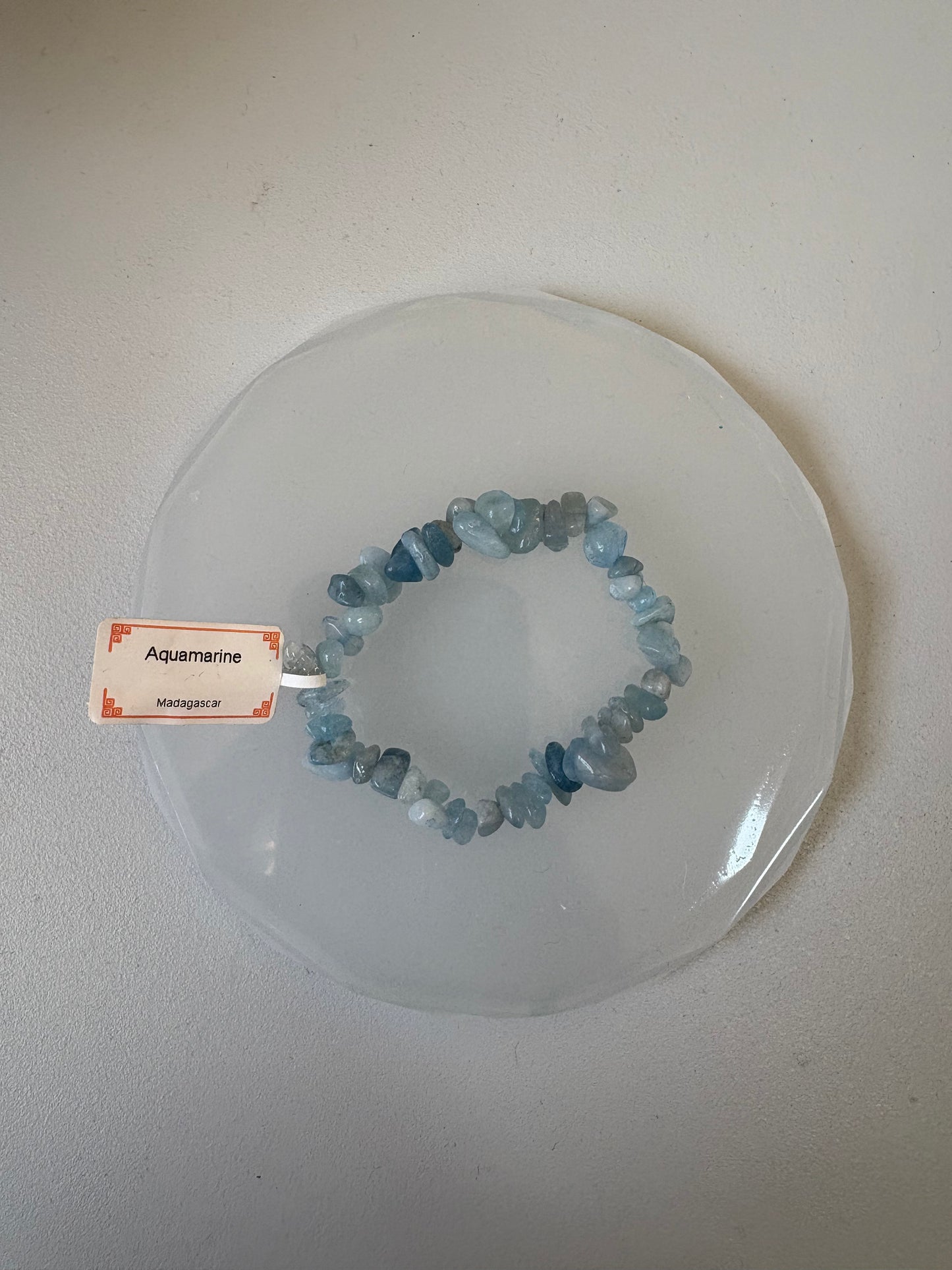 Bracelet Baroque Aigue Marine Aquamarine