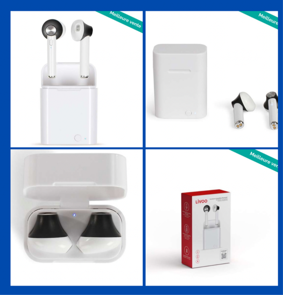 ÉCOUTEURS BLUETOOTH LIVOO