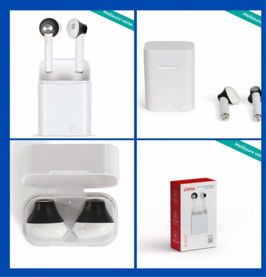 ÉCOUTEURS BLUETOOTH LIVOO