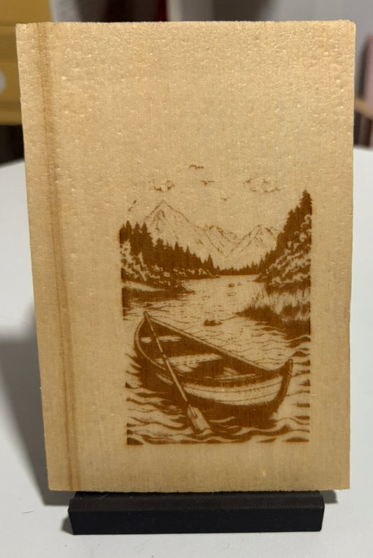 TABLEAU BARQUE GRAVÉ