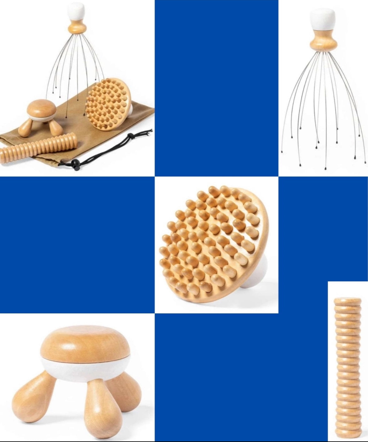 Masseurs naturels en bois de la marque TEFEN