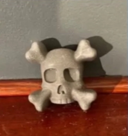 STATUETTE TÊTE DE MORT