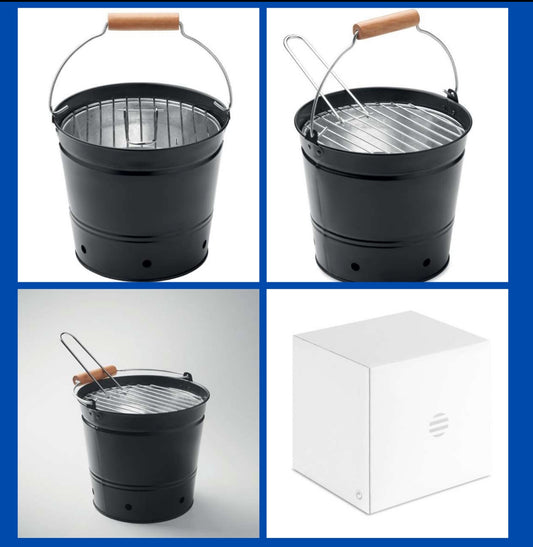 BARBECUE SEAU PORTABLE