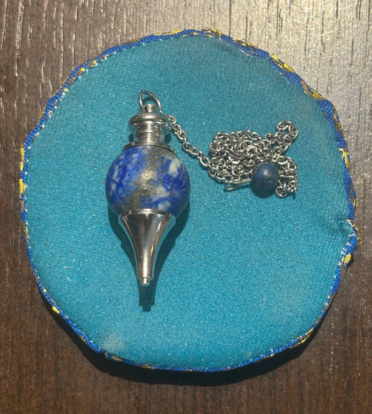 Pendule Lapis Lazuli Sphère