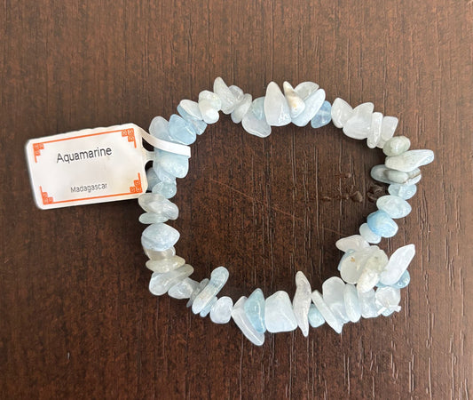 Bracelet Baroque Aigue Marine Aquamarine